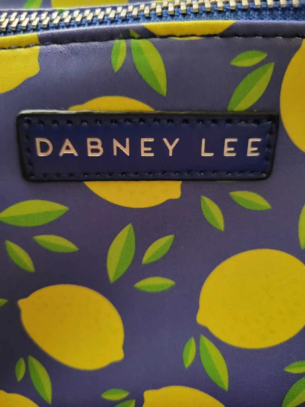 Dabney Lee Lemon Print Mini Backpack